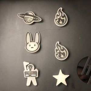 Bad bunny croc jibbitz 🐰